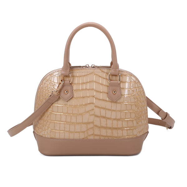 Louis Vuitton Alma Alligator Handbag