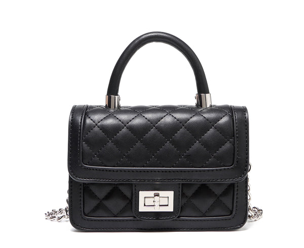 Diana Top Handle SM - Black – Maylea display picture 2
