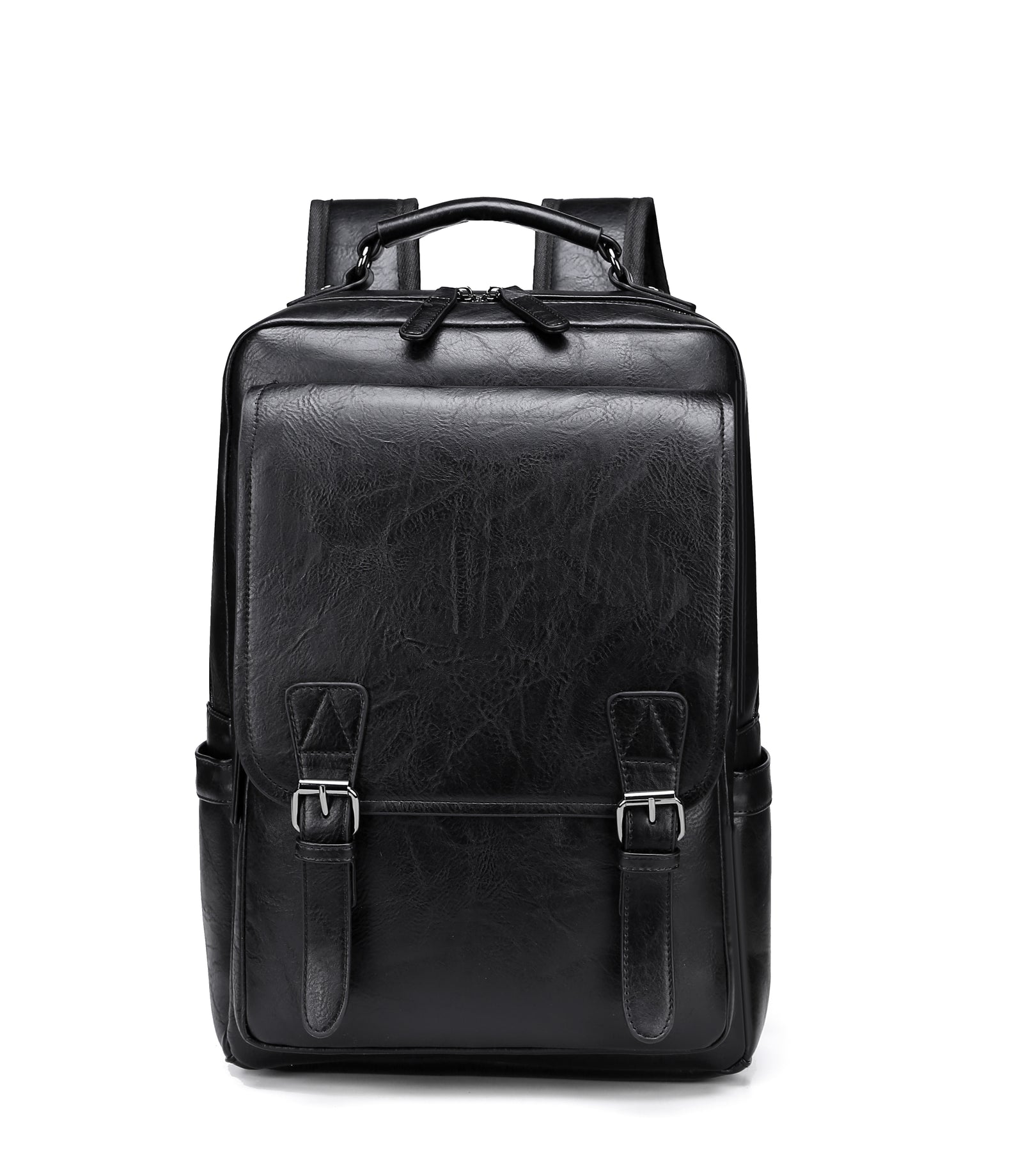 anthropologie jaylen backpack in blacj leather LT-3210 Black – Maylea