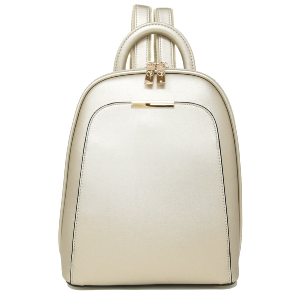 17202 Mini Rucksack - Champagne Gold – Maylea